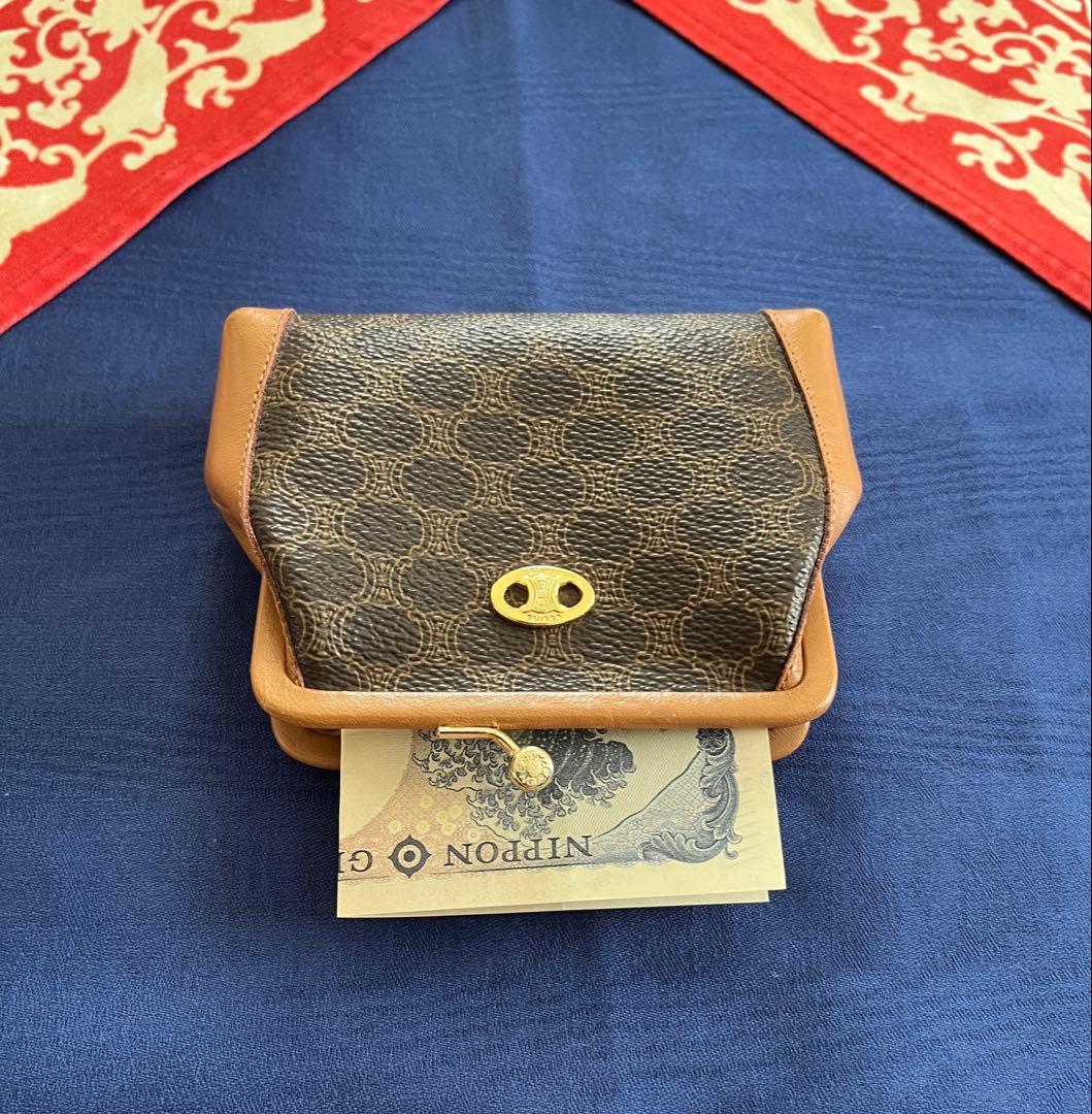 CELINE セリーヌ　オールドセリーヌ　小銭入れ　ケース　マカダム柄