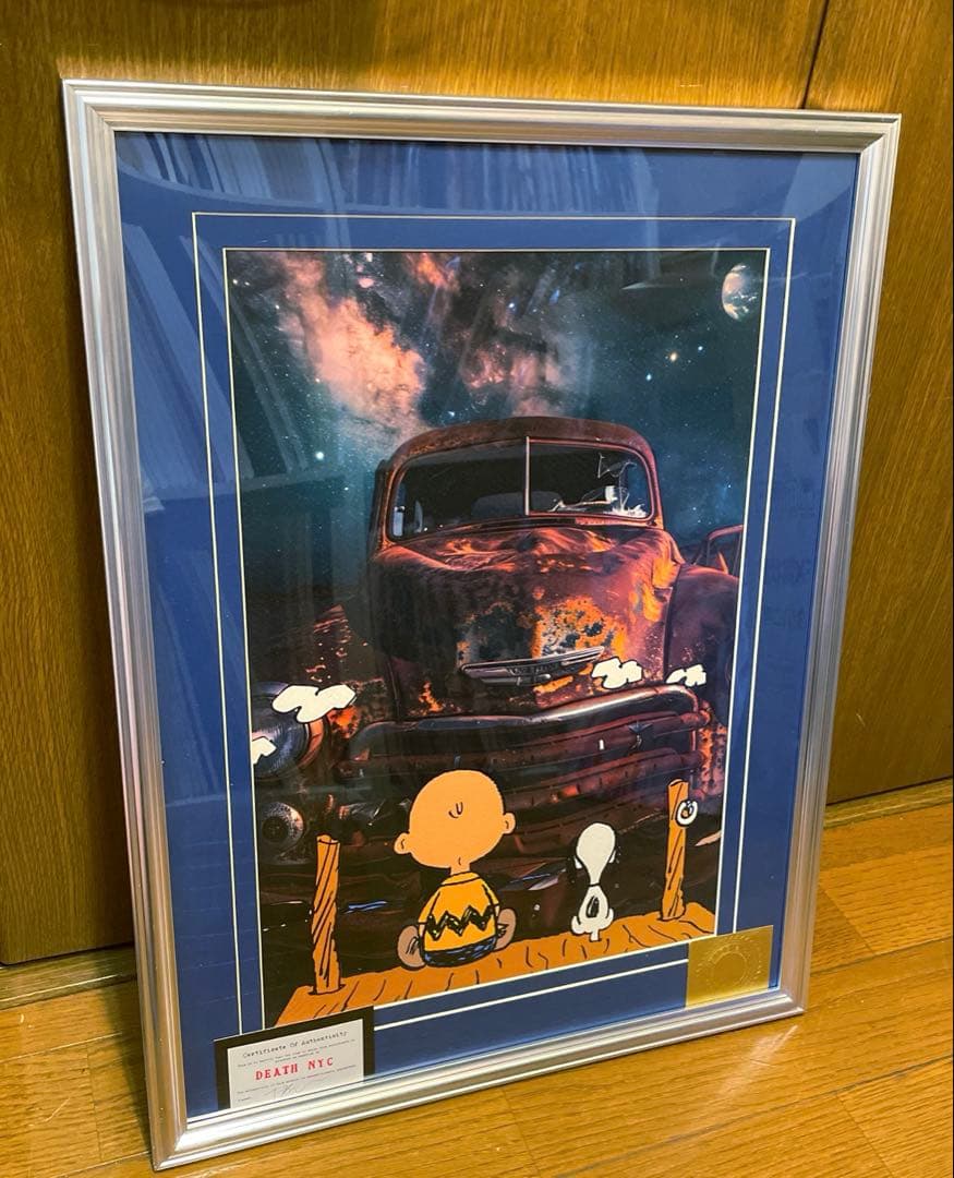 額込 世界限定100枚DEATH NYC アートポスター 現代アート 51