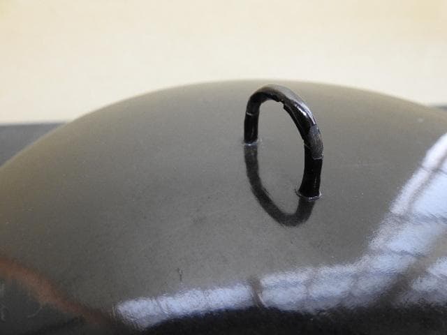 染付水指　清朝？　保存箱有　MA422