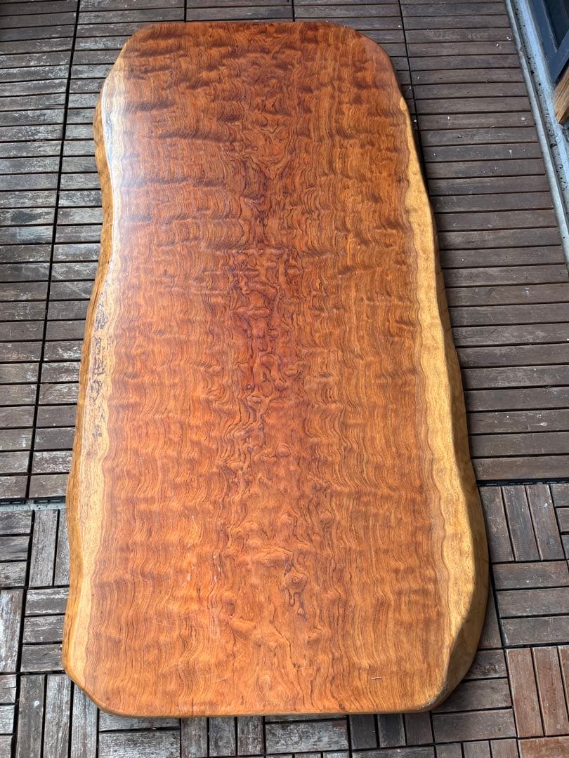 一枚板　仕上げ済　ブビンガ　ケヤキ　ウォルナット　トチ