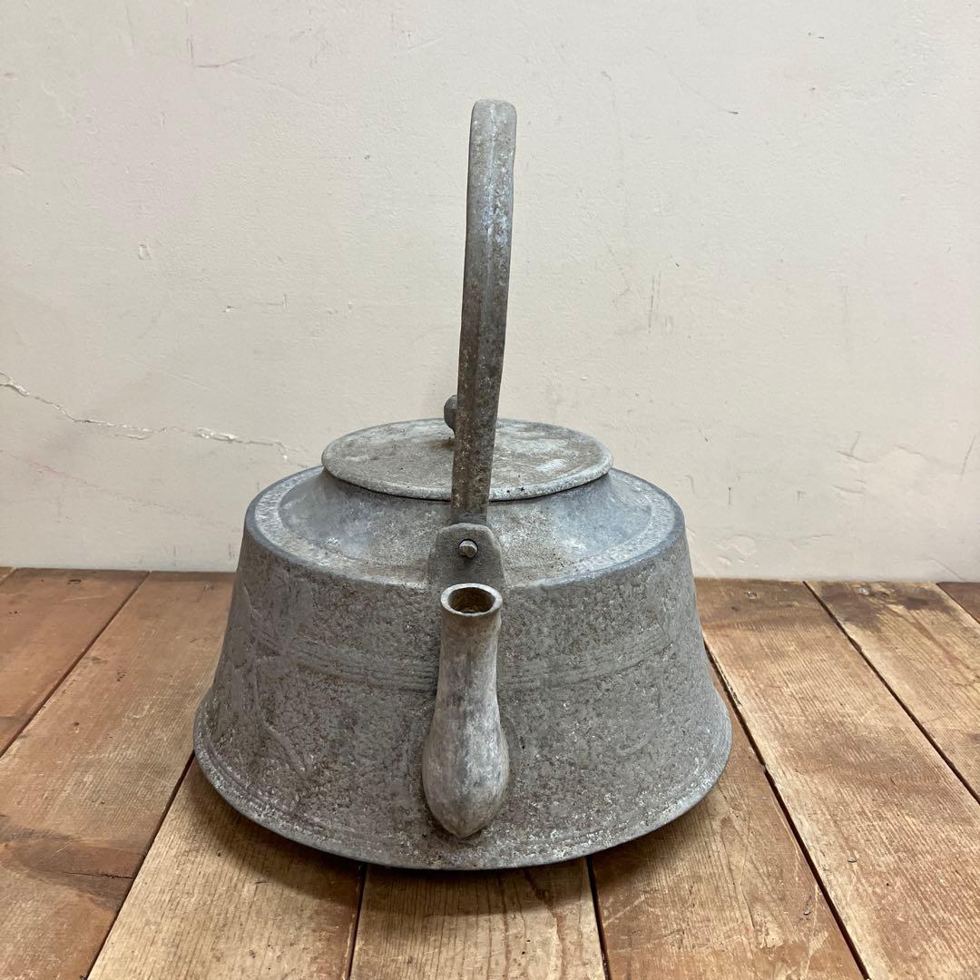 D-4 アンティーク 鉄瓶 やかん 時代物 古道具 茶道具 当時物 インテリア