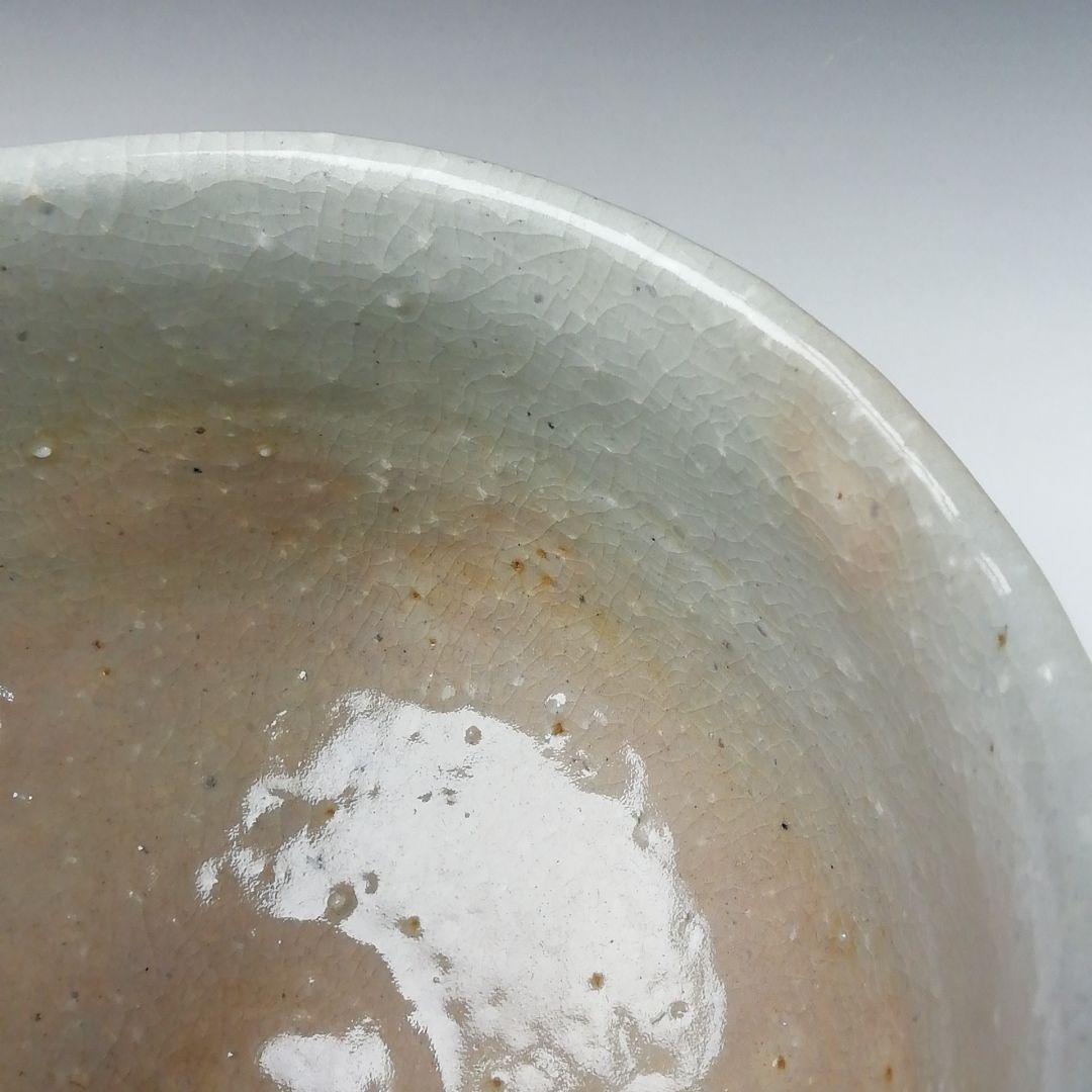 Ｔ１７５　茶碗　『萩茶碗』『天鵬山　広瀬淡雅造』　共箱　抹茶碗　茶道具