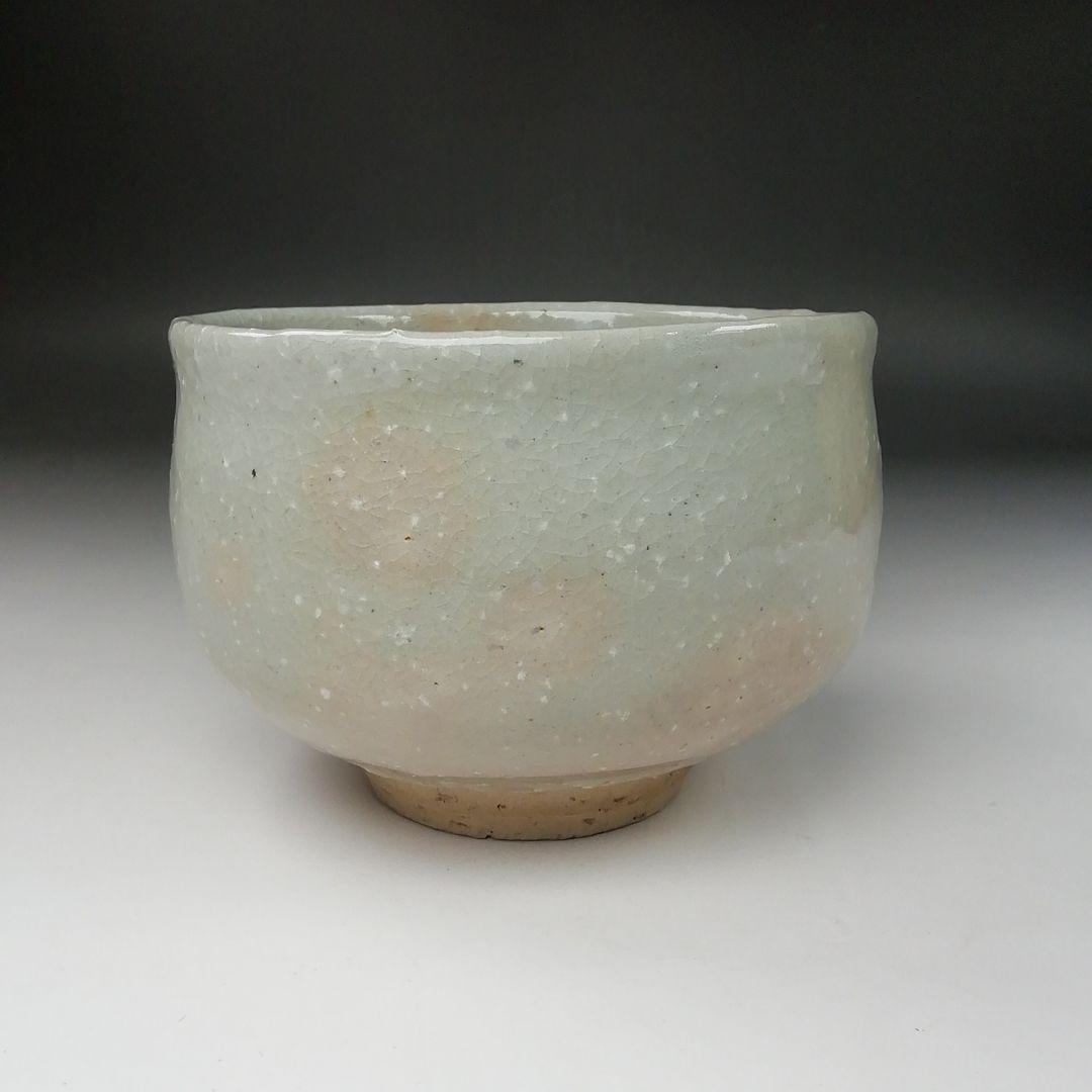 Ｔ１７５　茶碗　『萩茶碗』『天鵬山　広瀬淡雅造』　共箱　抹茶碗　茶道具