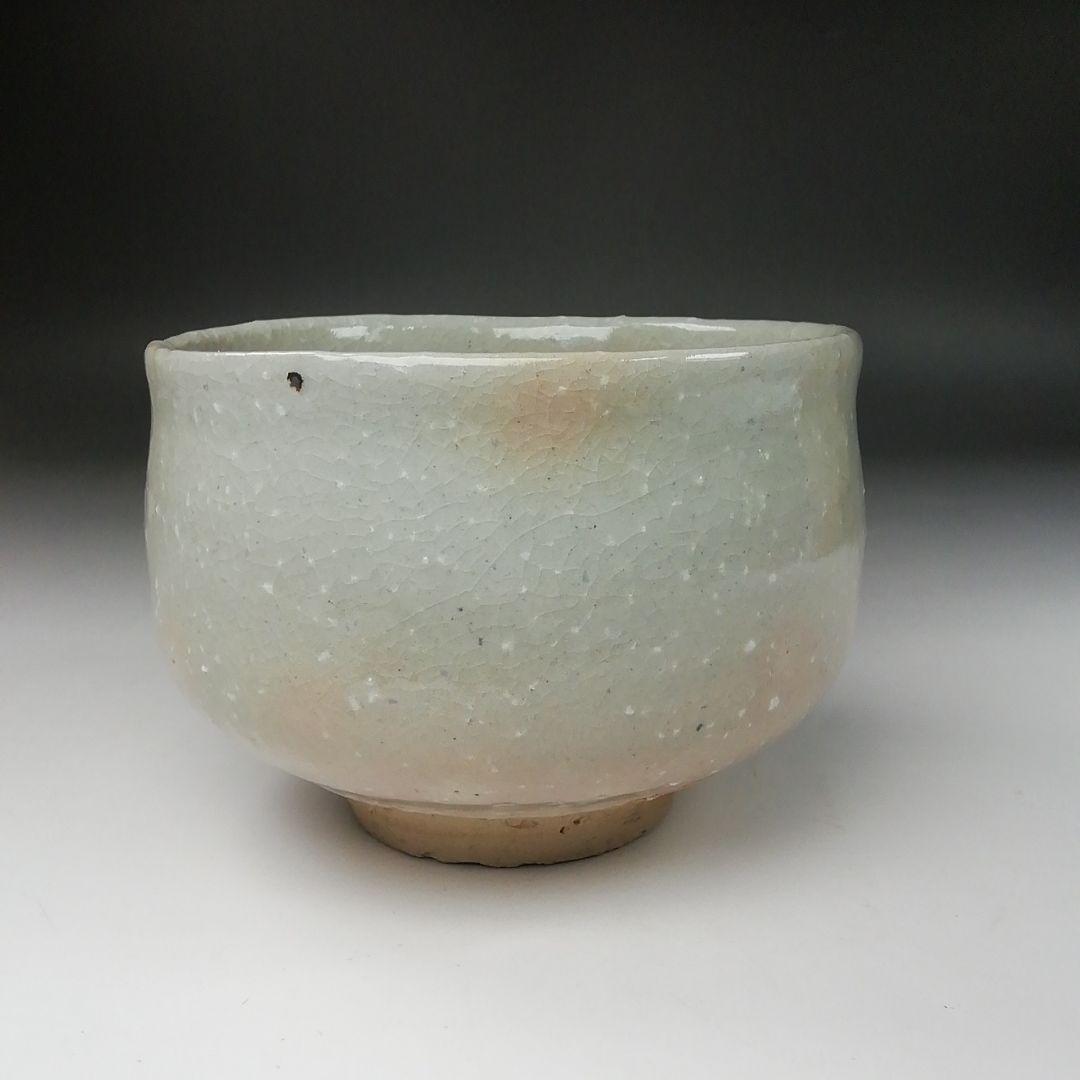 Ｔ１７５　茶碗　『萩茶碗』『天鵬山　広瀬淡雅造』　共箱　抹茶碗　茶道具