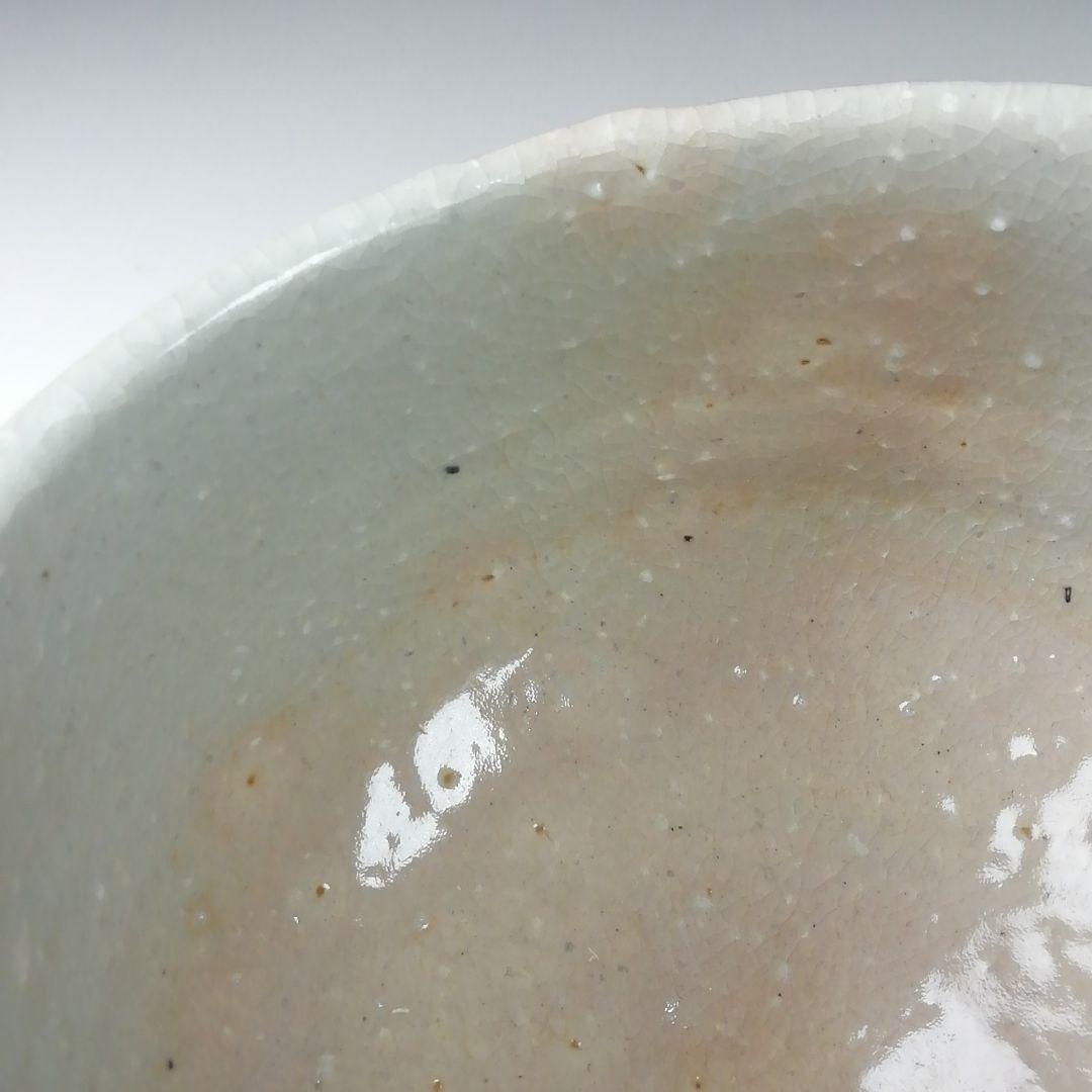 Ｔ１７５　茶碗　『萩茶碗』『天鵬山　広瀬淡雅造』　共箱　抹茶碗　茶道具