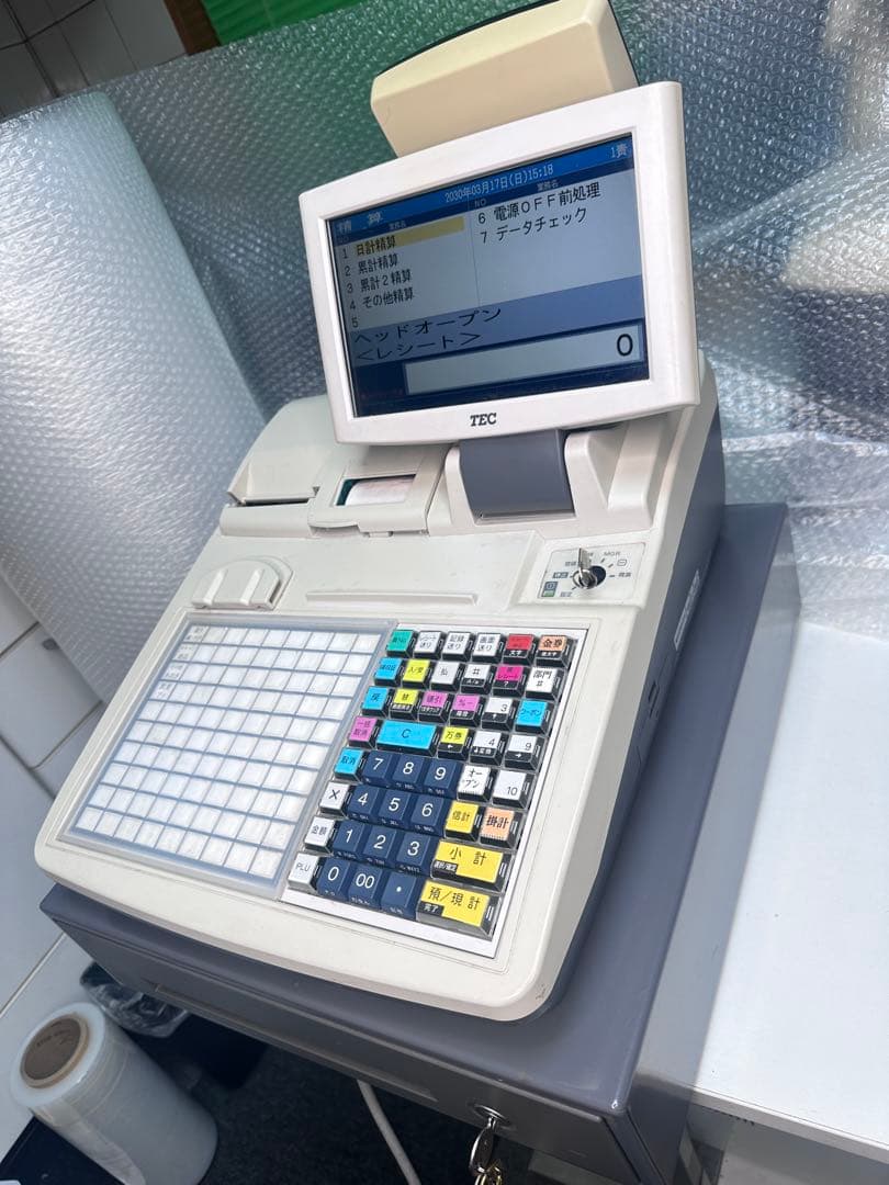 【美品】東芝TEC FS-2055 レジスター