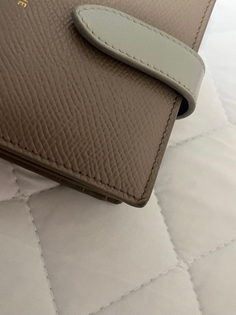 セリーヌ レザー　スモールストラップ ウォレット　財布