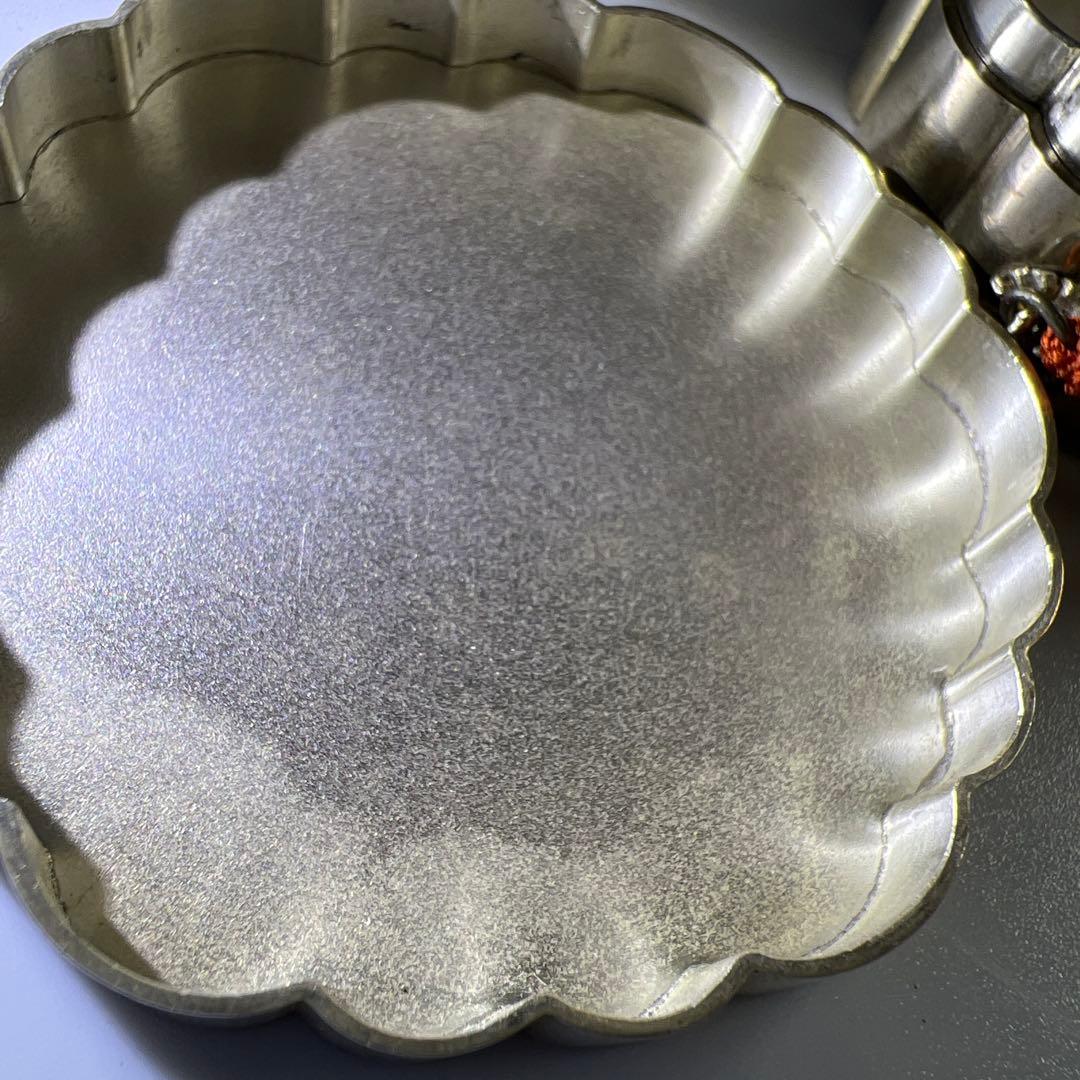 皇室ボンボニエール　鳳凰雅楽火災太鼓　純銀生駒製　共箱付　72g