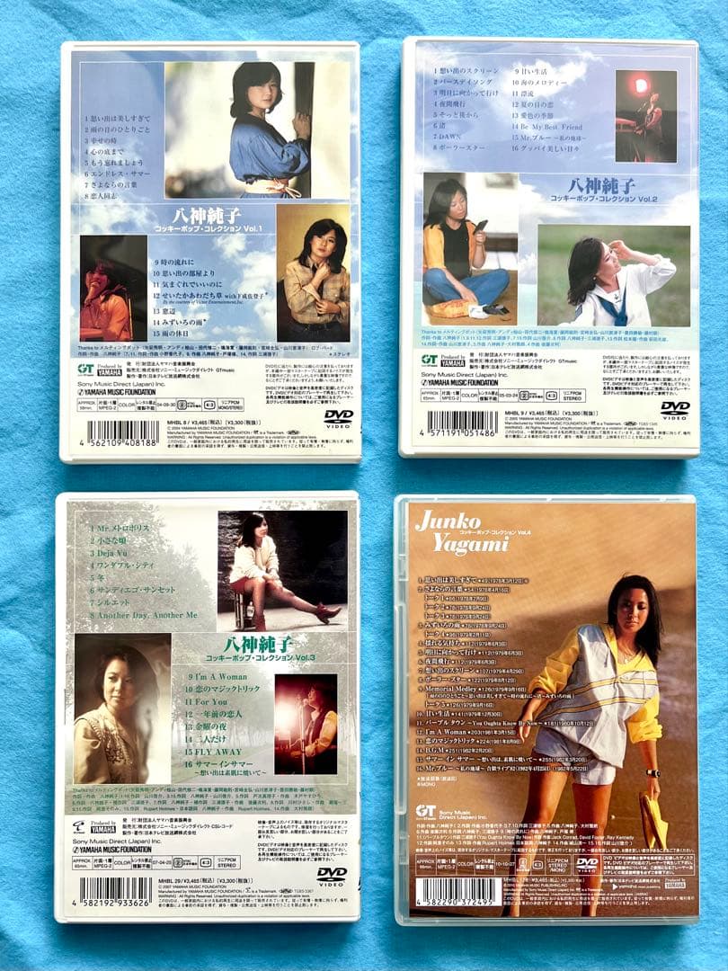 八神純子　DVD　 コッキーポップ・コレクション VOL.1～VOL.4