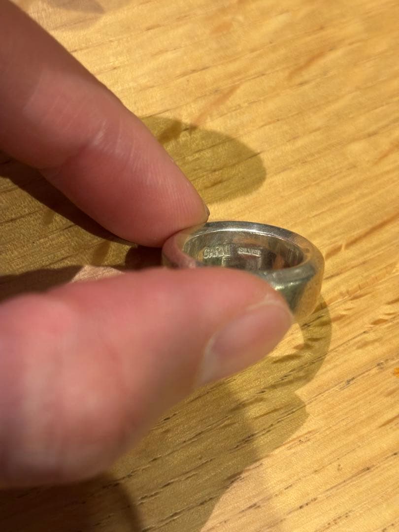 ホームレス GARNI ガルニ シルバーリング 13号