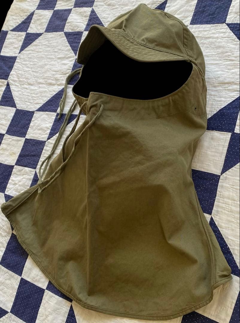 【Deadstock】40s us army ww2 コットン　防寒マスク