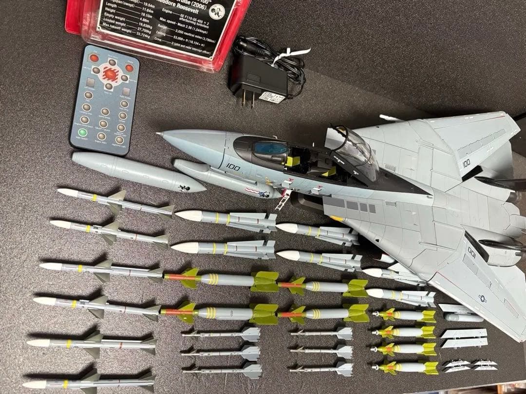 【動作確認済】アシェット 1/32 F-14D トムキャット1〜100号 完成品