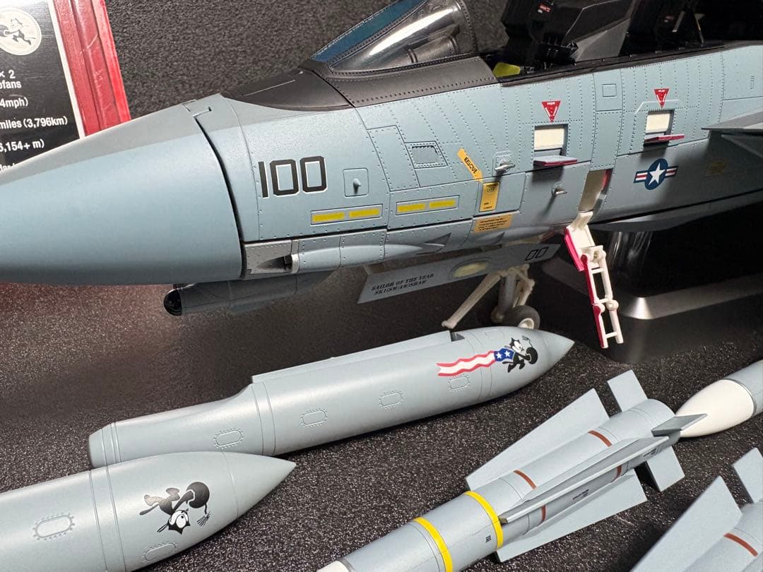 【動作確認済】アシェット 1/32 F-14D トムキャット1〜100号 完成品