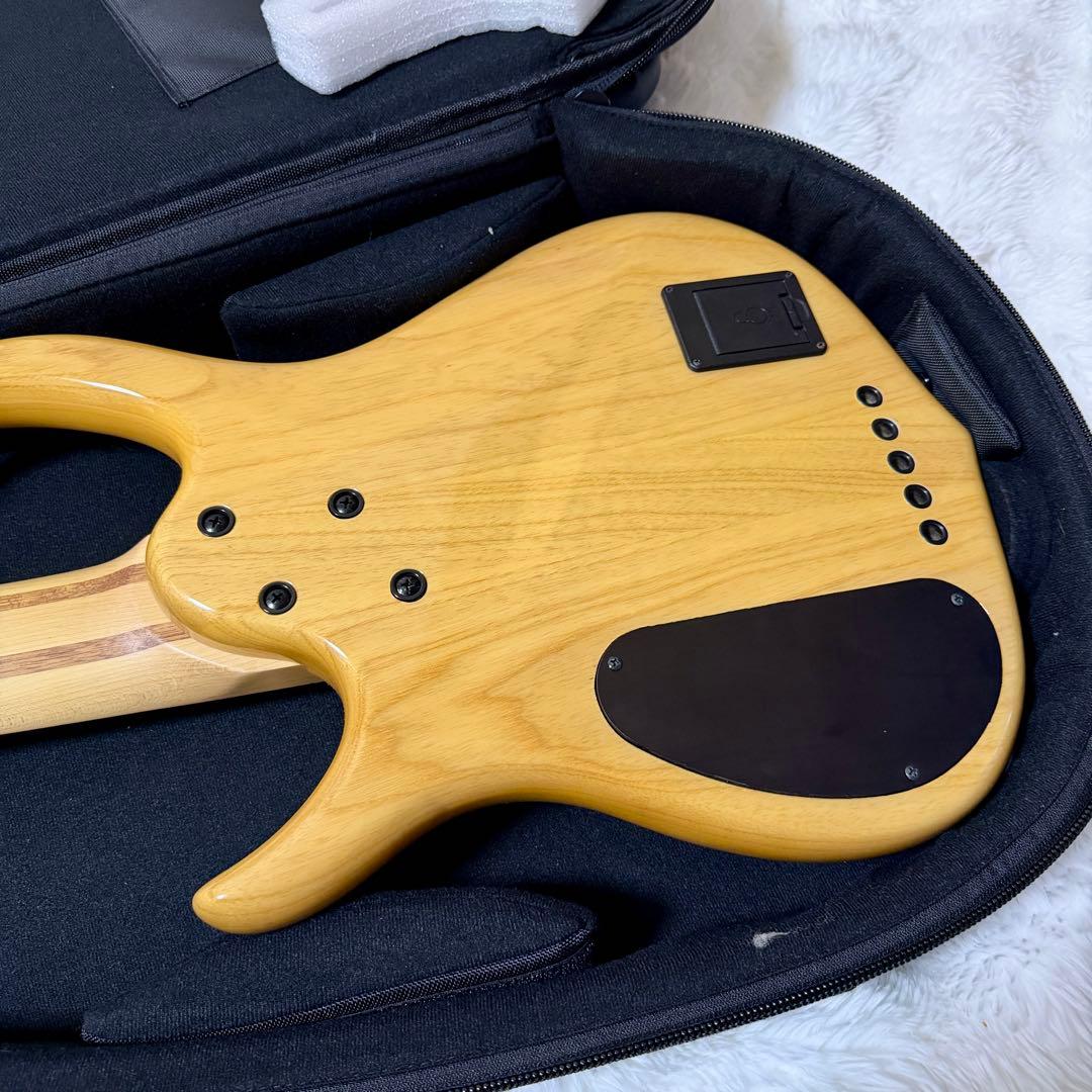 Sire M5 Ash-5NT エレキベース 専用ケース付 軽量