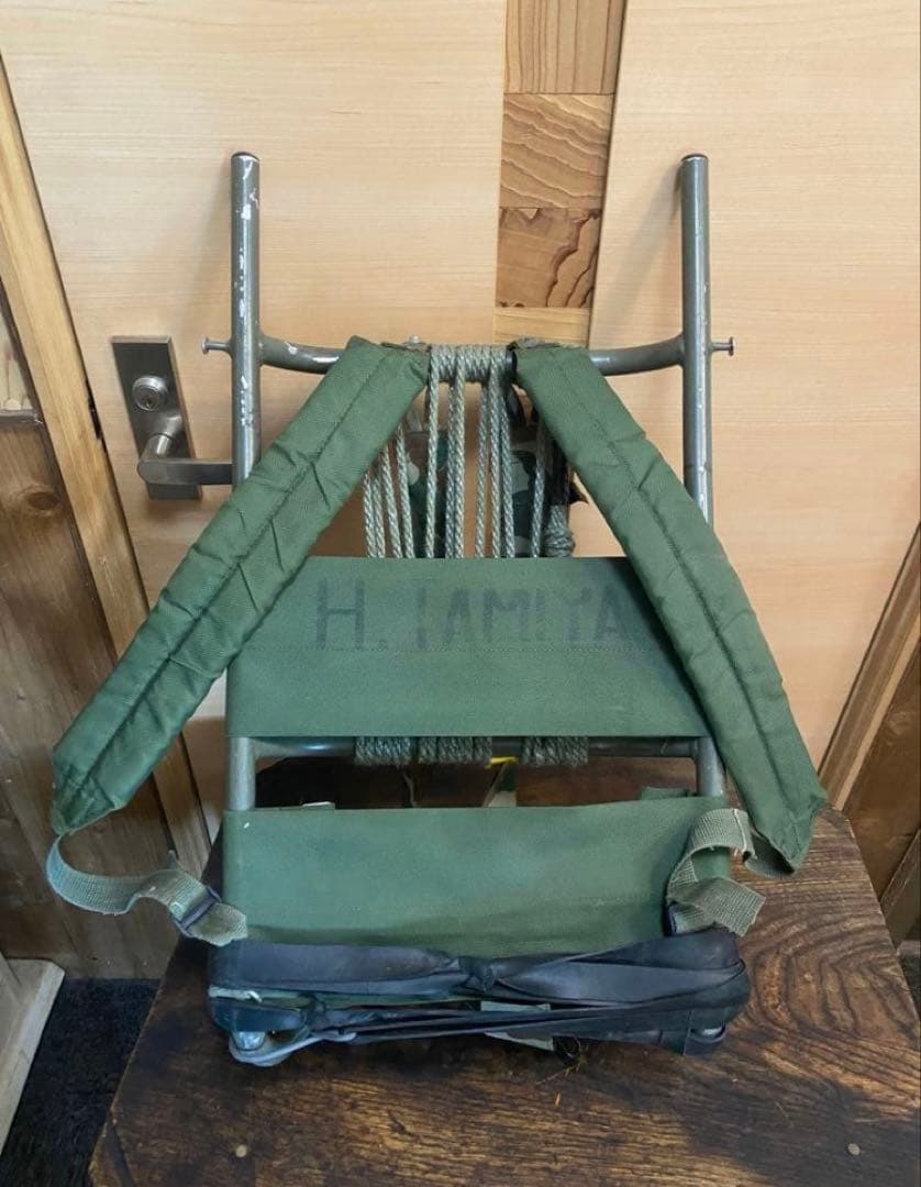 JGSDF 旧装備品　クマザサ　背負子　激レア