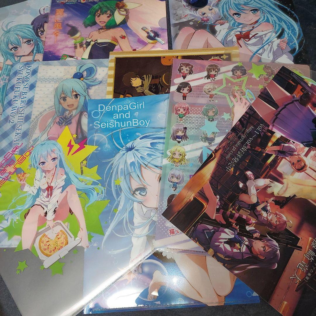 110枚以上 クリアファイル 下敷き まとめ売り