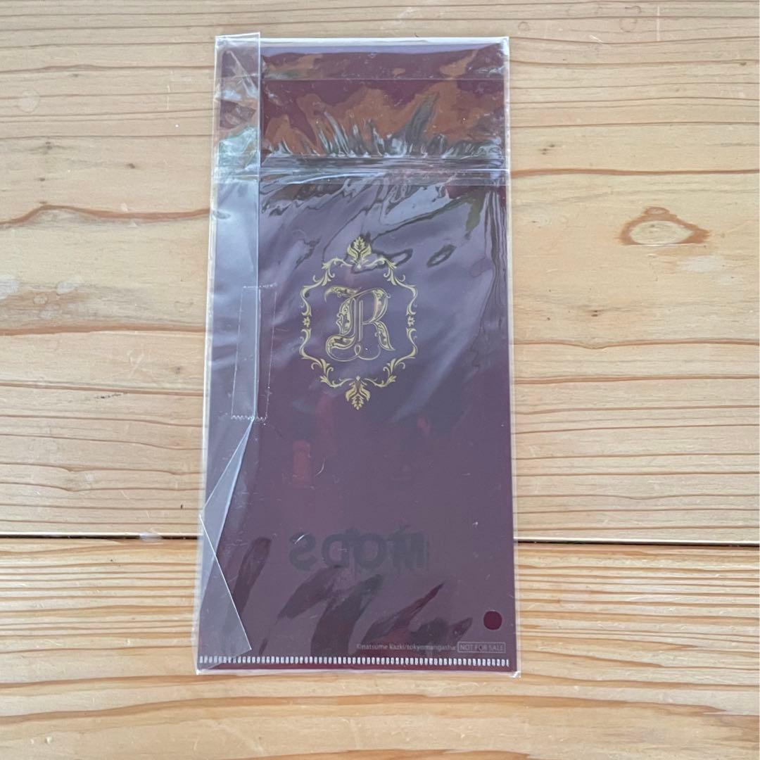 【入手困難非売品レアグッズ】ナツメカズキ MODS クリアファイル