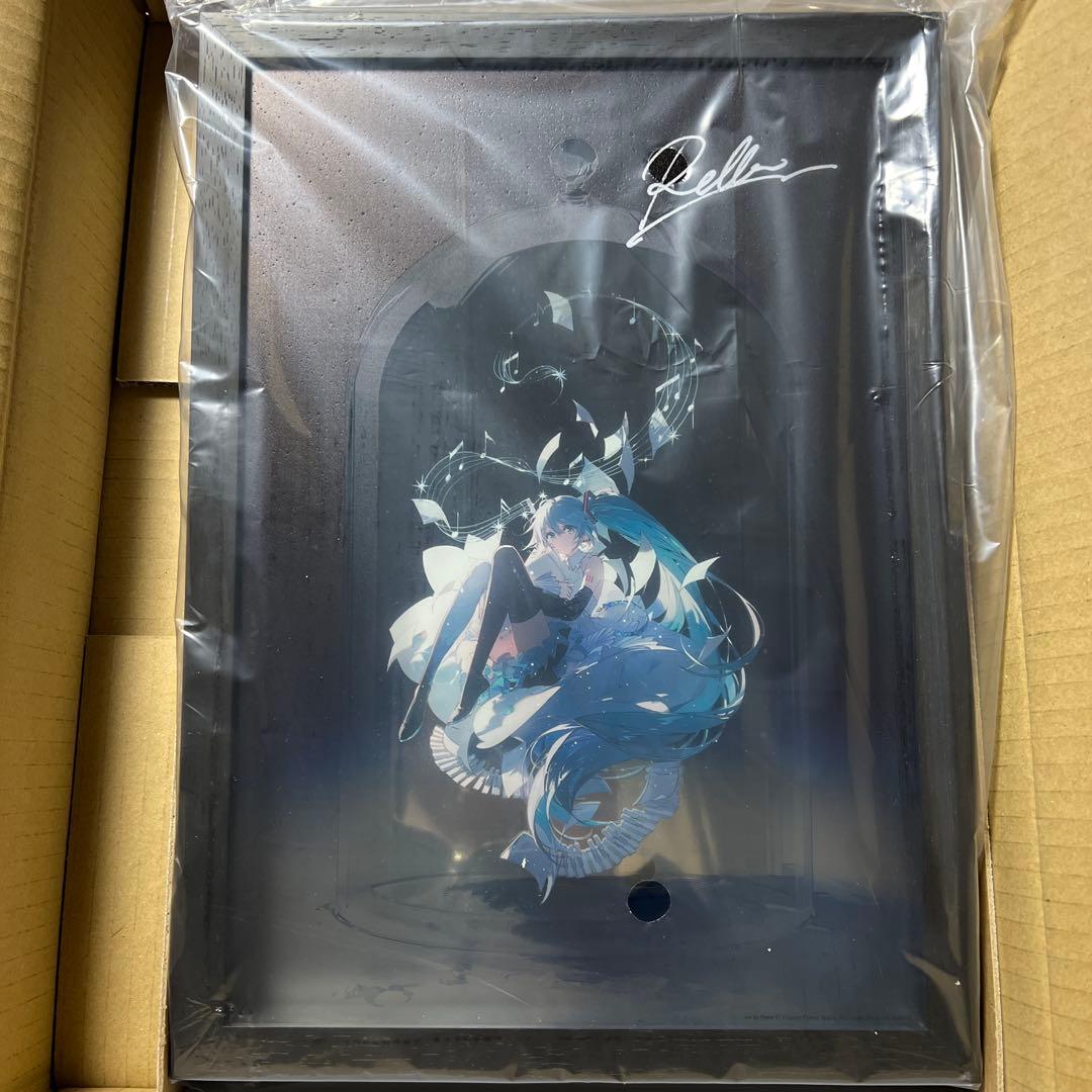 Rella 2層式パブミラー asteroid:初音ミク サイン入り