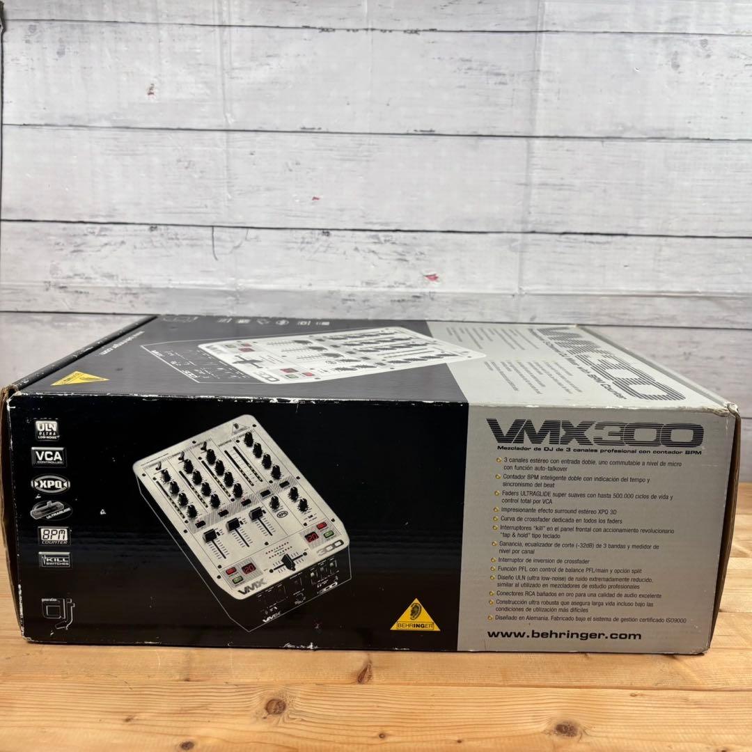 【商品名】 Behringer VMX300 DJミキサー　メンテ、動作確認済み