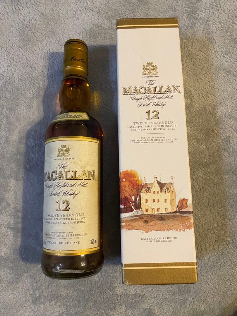 割引【未開封】マッカラン 12 ウイスキー 旧ボトル 375ml