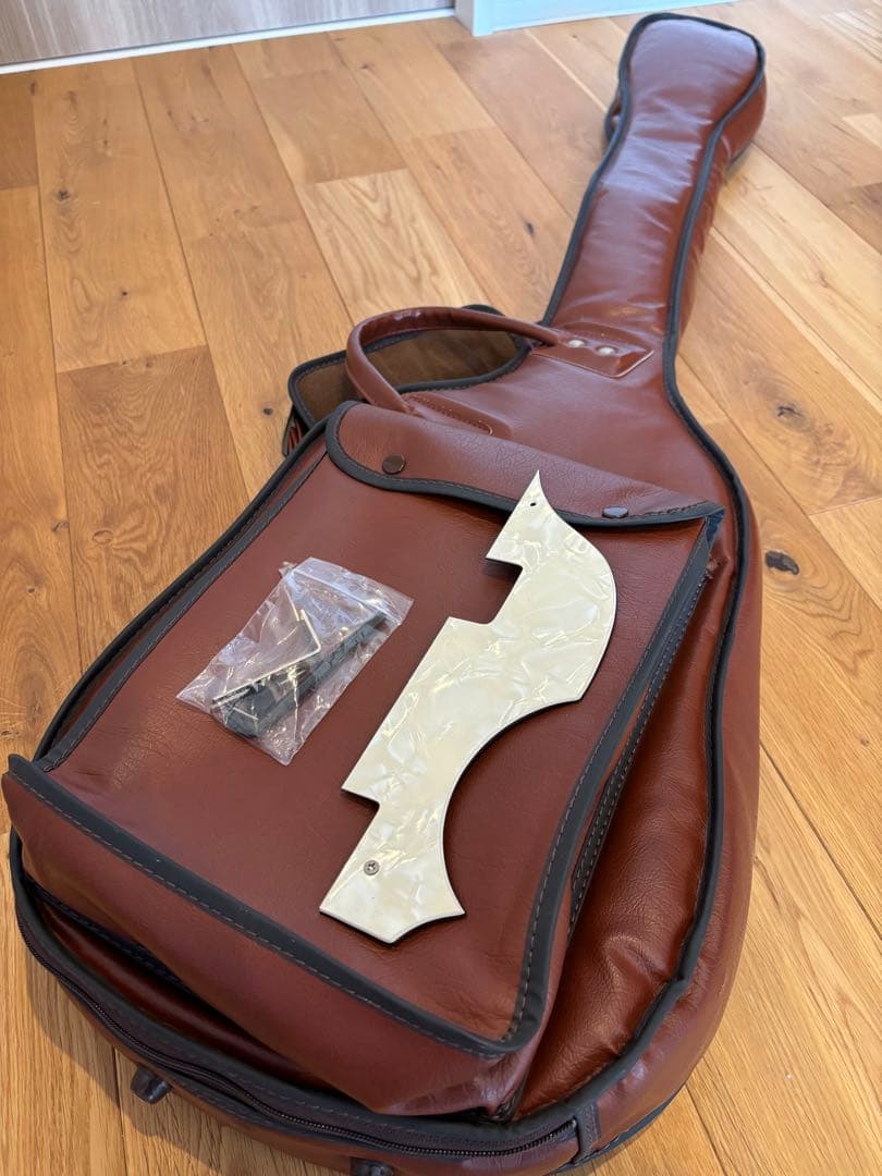 【希少ヘッド】Greco バイオリンベース 【ケース付き】