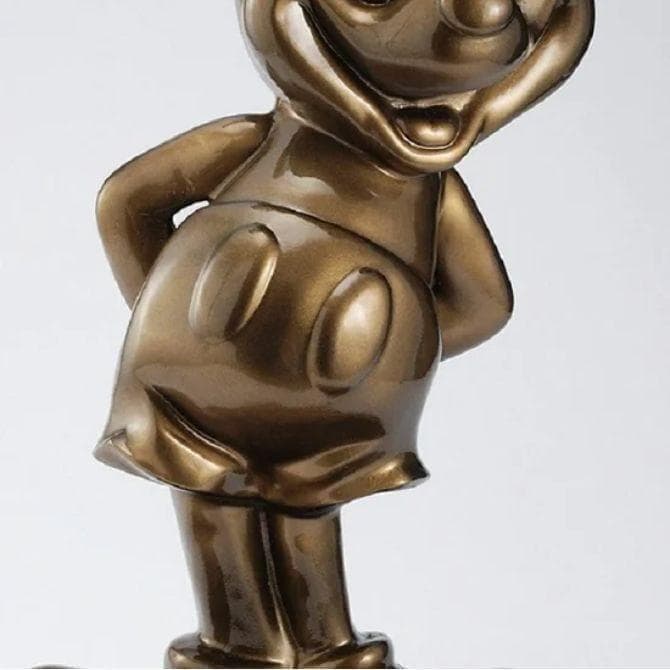 【2006年限定品】アニバーサリーミッキー極大ブロンズ像1000体限定品【新品】