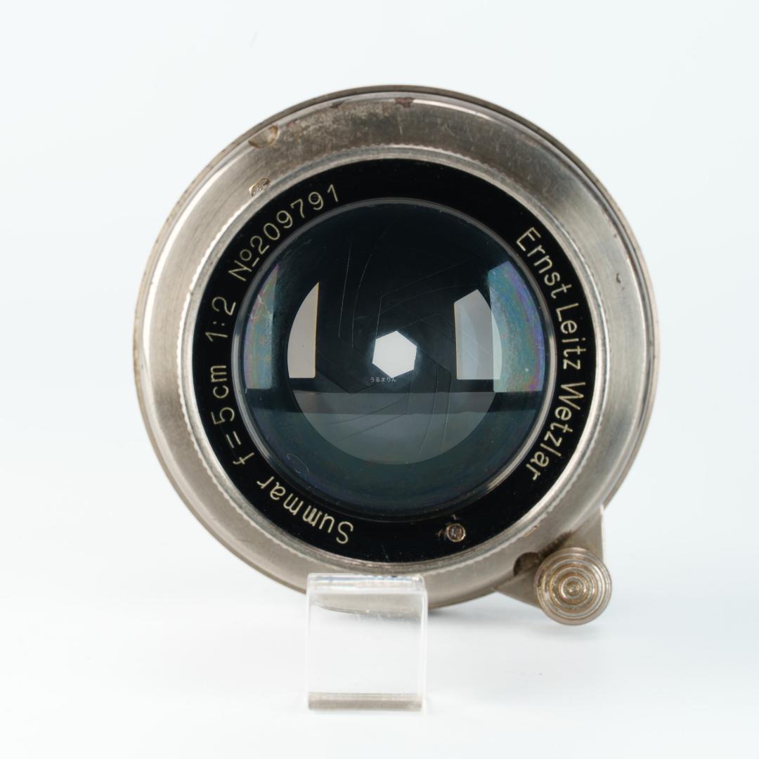 ニッケル癖玉！Leica Nickel Summar 5cm オールドレンズ