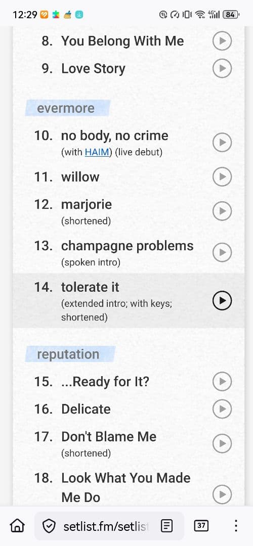 March 14 Disney Taylor′s Version Poster