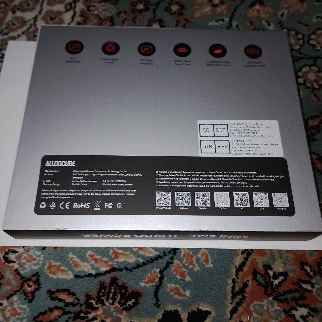 Alldocube iPlay60 mini Turbo 美品 おまけ付き