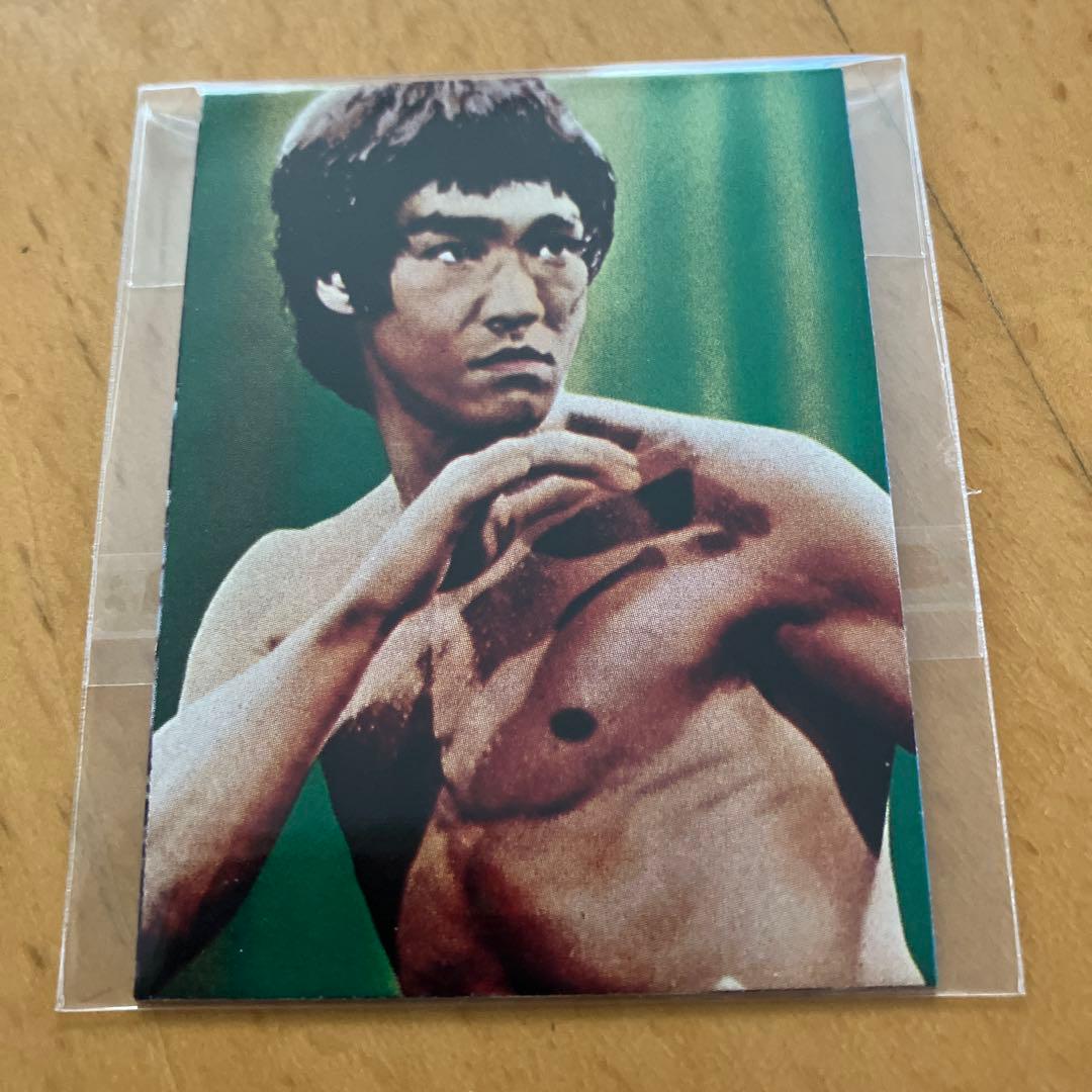 昭和レトロ★駄菓子屋★ブルース・リー★ミニカード★山勝★ケンリック★36番極美品