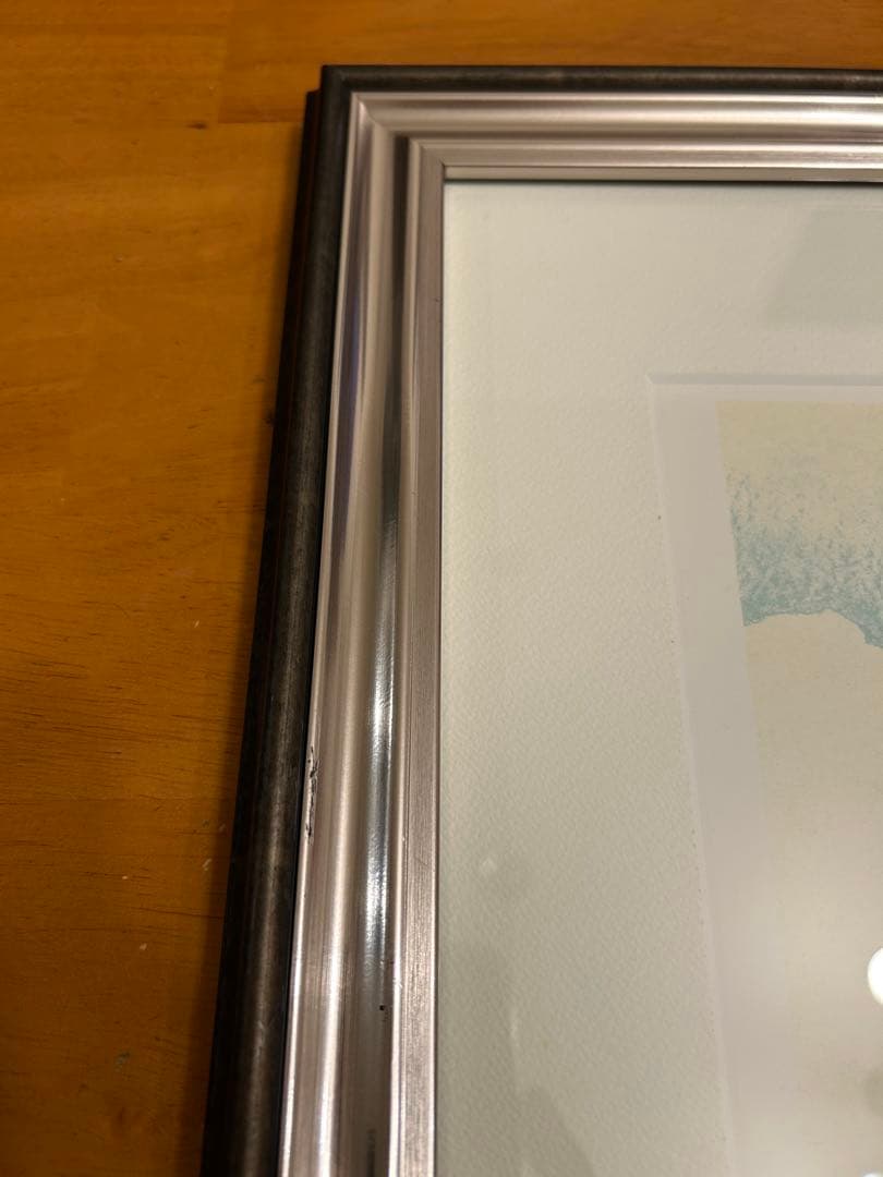 竹久夢二 「風」　日芸版画院 限定300枚 ２２１/３００　版画