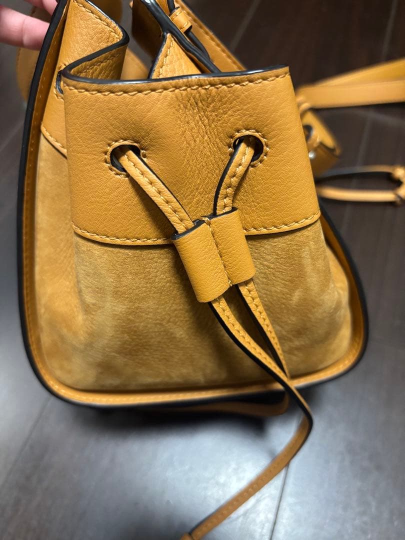 LOEWE ロエベ ハンモック ドローストリングバッグ ミニ ハンドバッグ