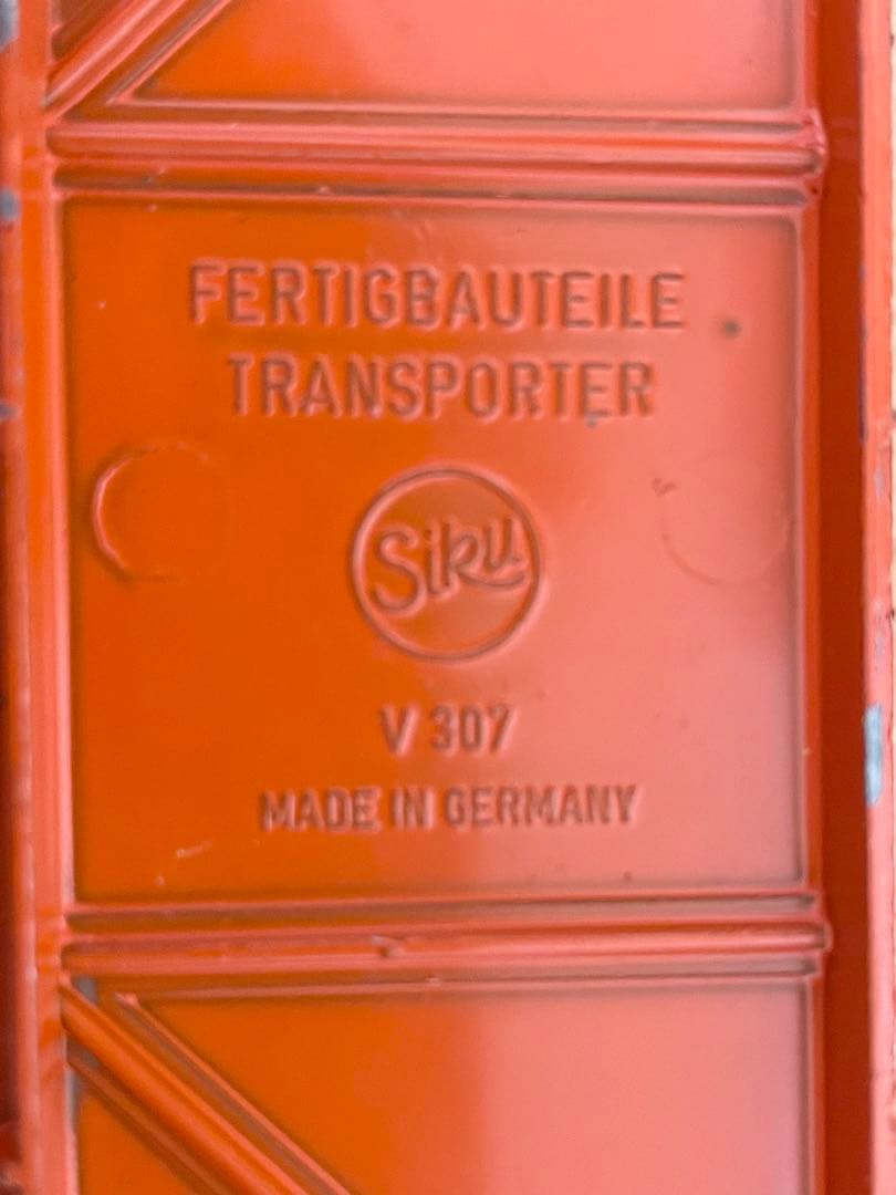 当時物 siku ジクTRANSPORTER V288 V307 管29