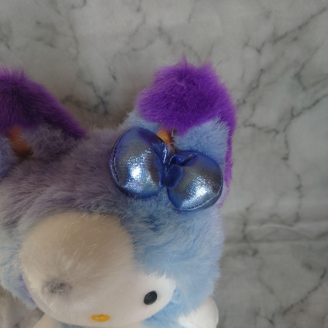 サンリオ　キティちゃん　北海道限定　ラベンダーキタキツネぬいぐるみ