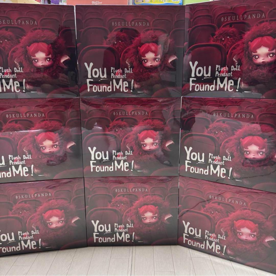 SKULLPANDA You Found Me! シリーズ ぬいぐるみペンダント