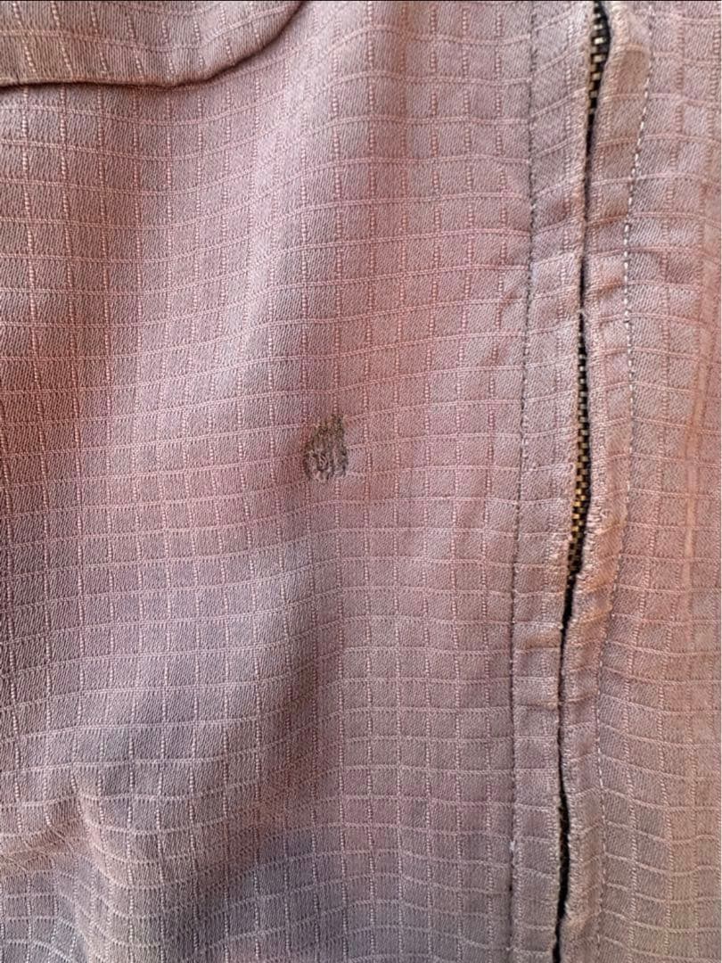 50s ギャバジンジャケット　ギャバジャン　レーヨン　ロカビリー　ヴィンテージ