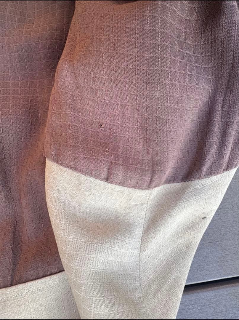 50s ギャバジンジャケット　ギャバジャン　レーヨン　ロカビリー　ヴィンテージ