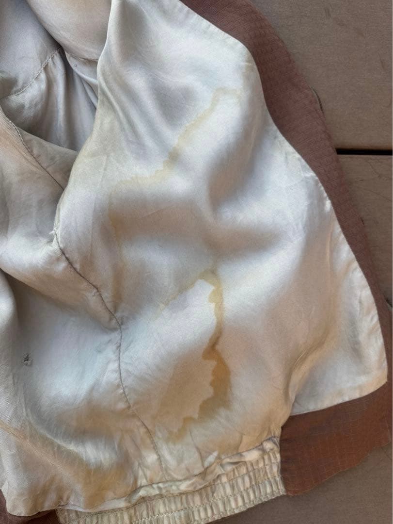 50s ギャバジンジャケット　ギャバジャン　レーヨン　ロカビリー　ヴィンテージ