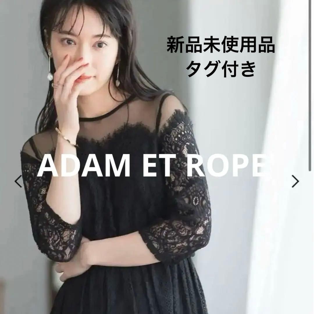 アダムエロペ　チュールパネルドレス