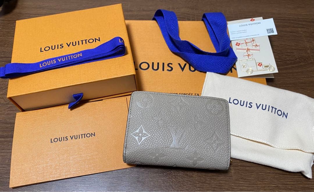 ルイヴィトン　モノグラム アンプラント ポルトフォイユ クレア 二つ折り財布