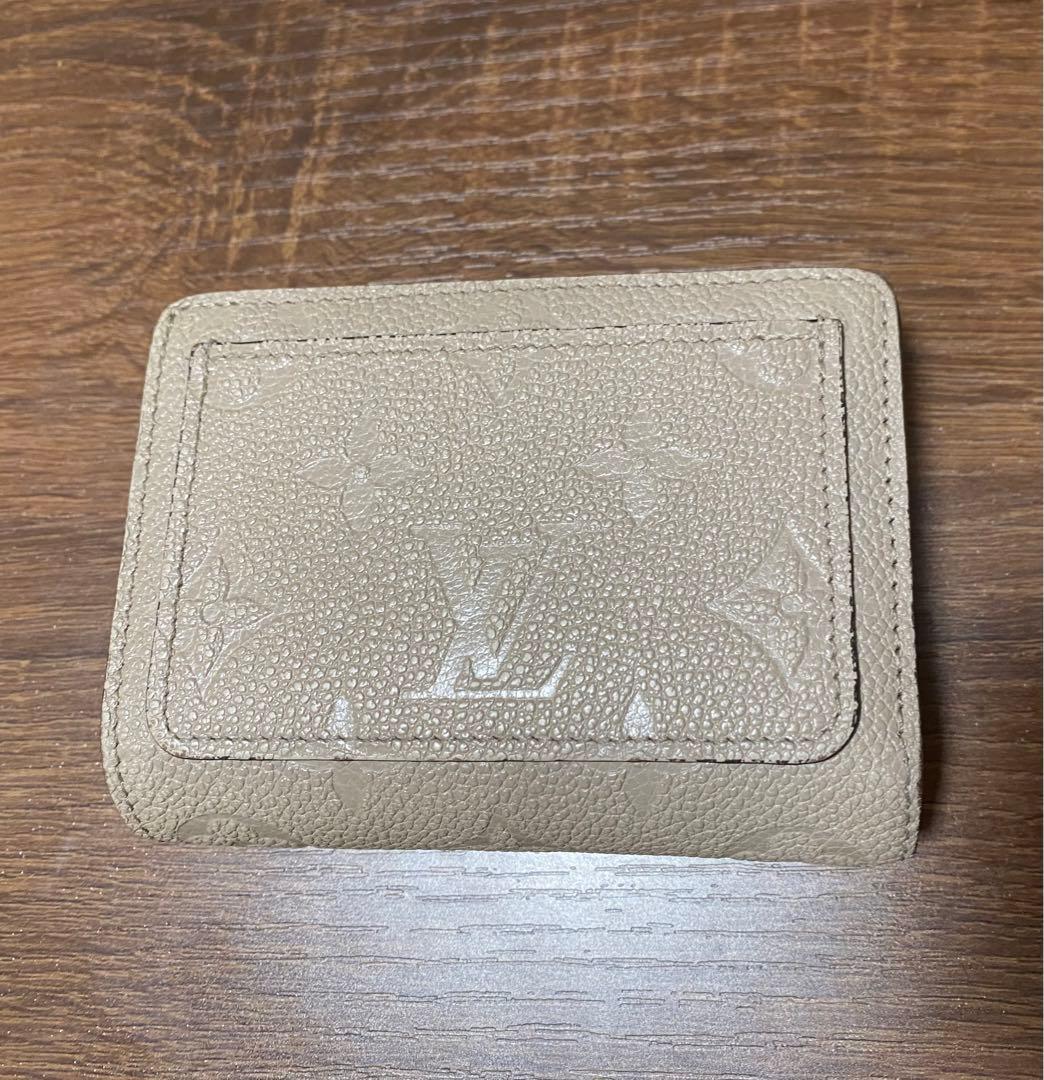 ルイヴィトン　モノグラム アンプラント ポルトフォイユ クレア 二つ折り財布