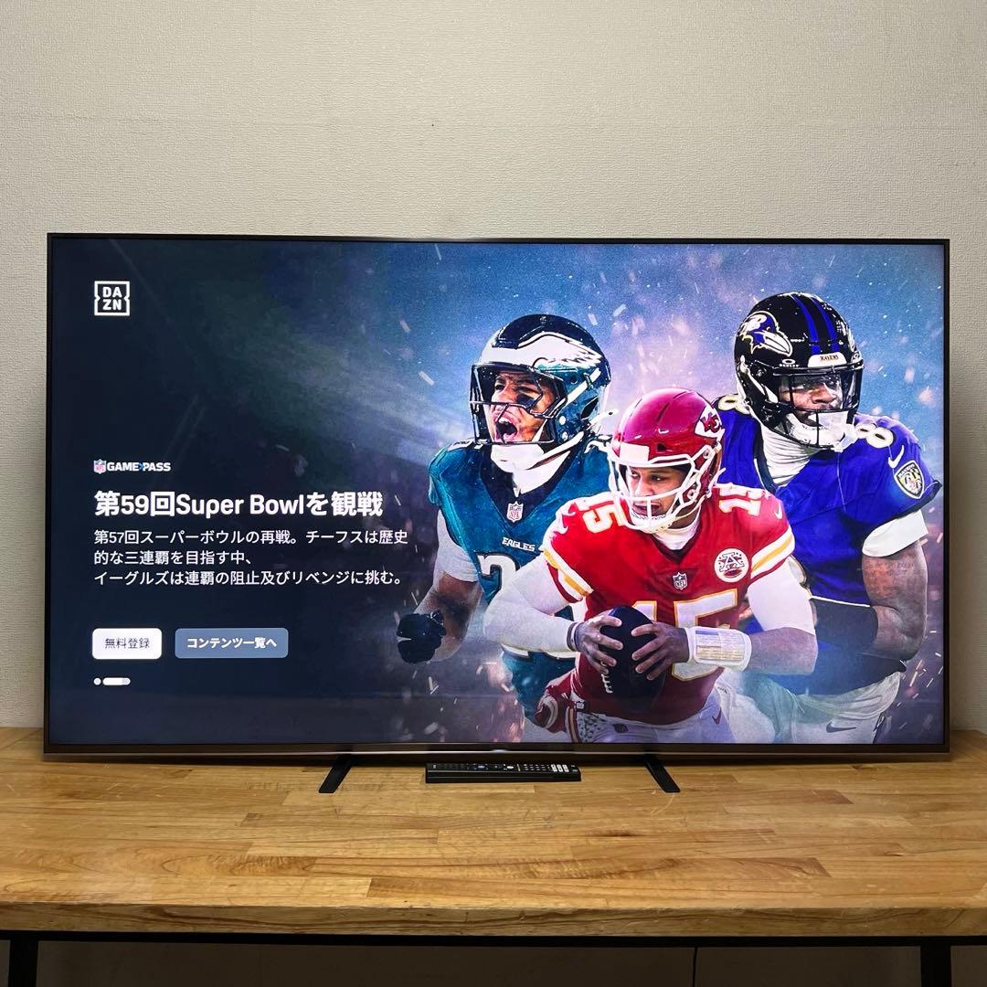 SONY 65V型 4K 液晶テレビ BRAVIA KJ-65X9500G