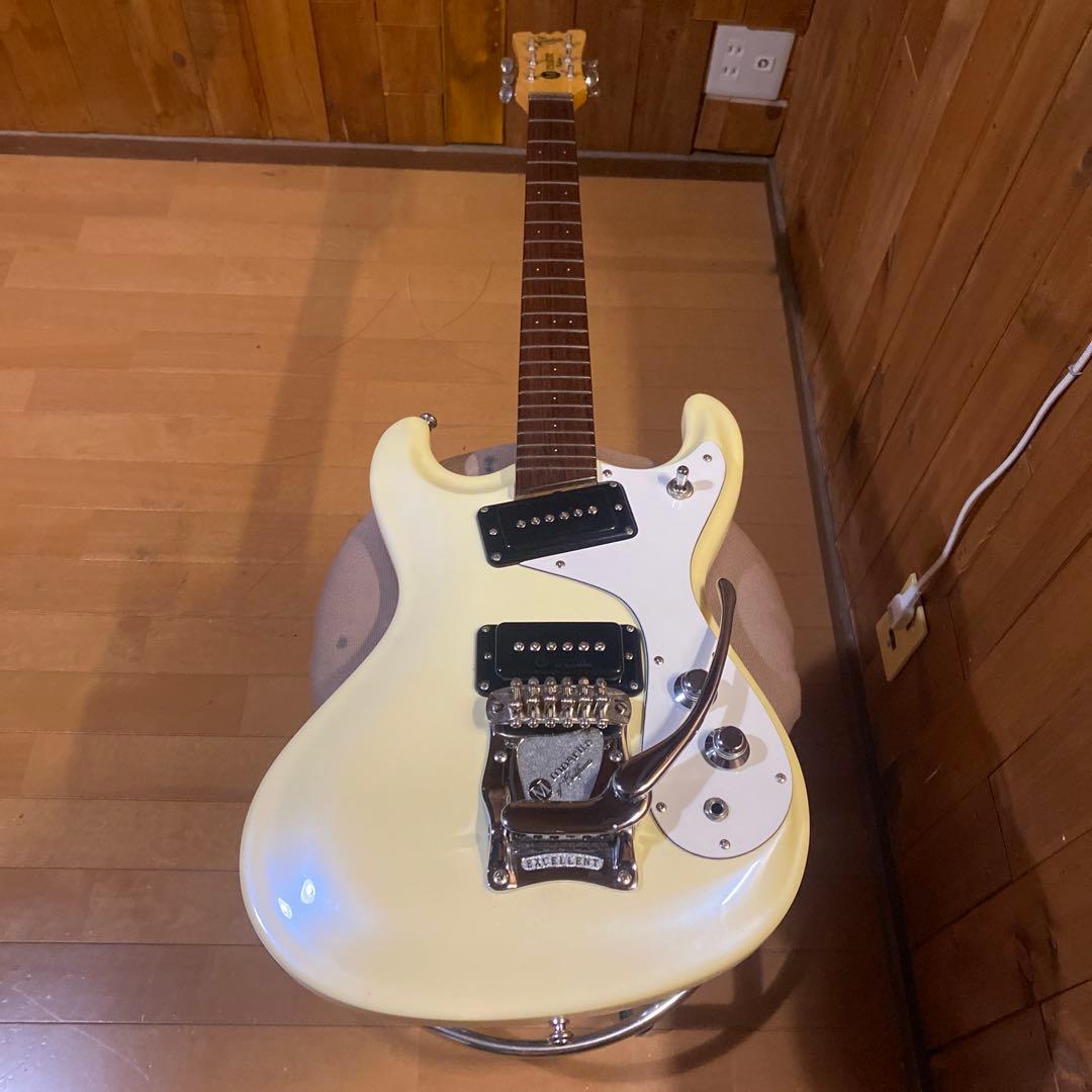 貴重 mosrite jr-97 モズライト ジュニア　美品　パールホワイト