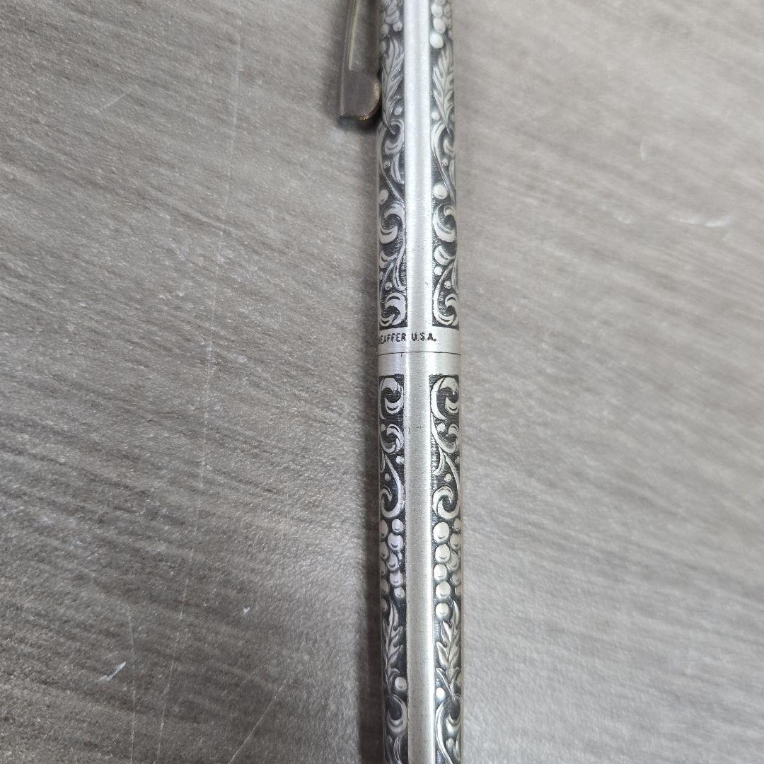 シェーファー スターリングシルバー ボールペン 葡萄柄