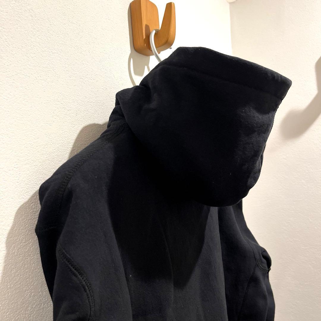 Supreme KAWS チョークロゴ フーディ S ブラック ボックスロゴ