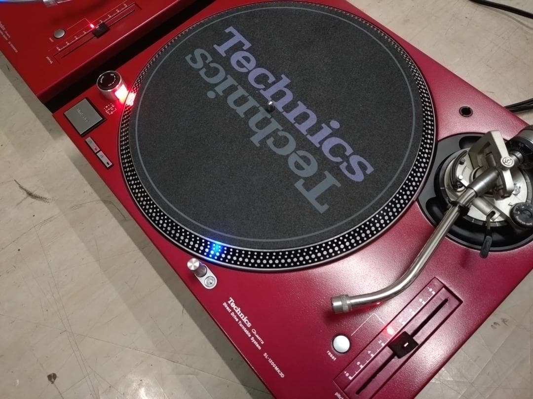 美品！レア！レッド！ Technics SL-1200 MK3D 2台セット！