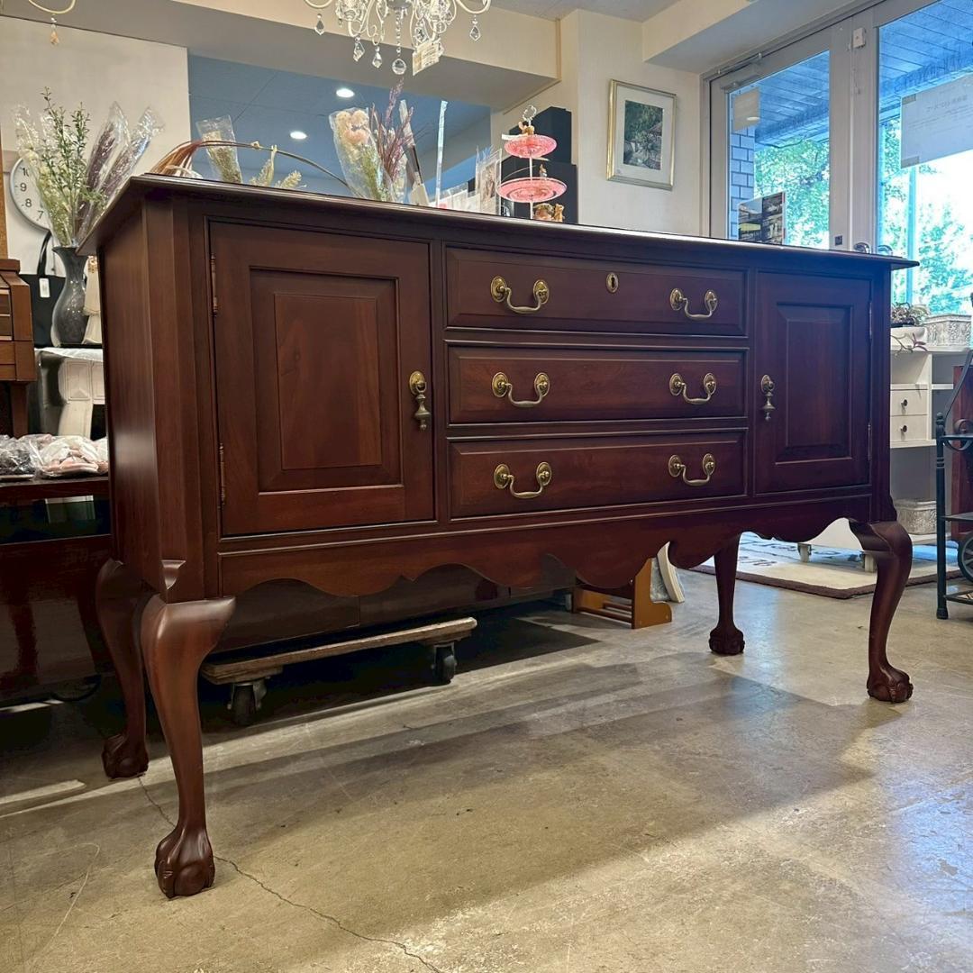 bbb様 iΦ キャビネットドラゴンクロウ サイドボード アンティーク 木製