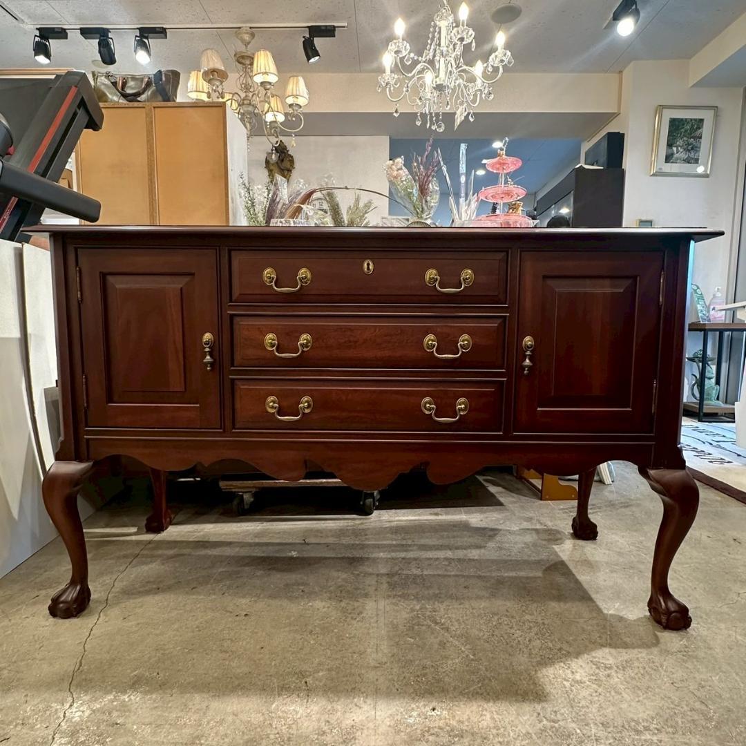 bbb様 iΦ キャビネットドラゴンクロウ サイドボード アンティーク 木製