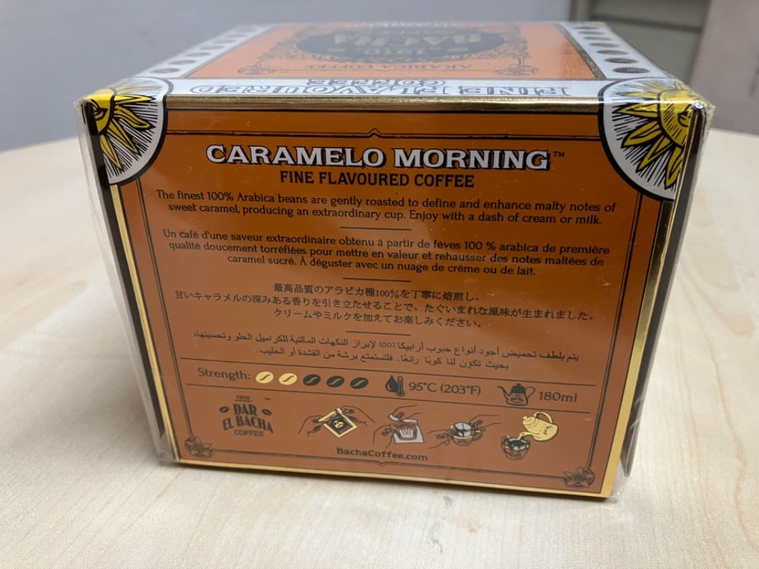 BACHA COFFEE 箱付きセット販売（１２袋×４箱）