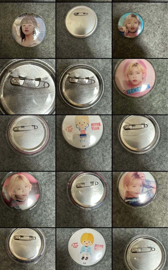 twice ジョンヨン 缶バッジまとめ売り